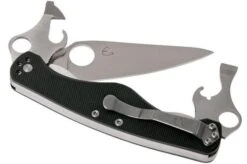 Spyderco Clipitool Standard C208GP Pocket Knife -Victorinox || Böker || DMT Sales SPC208GP 02 spyderco spc208gp 02