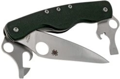 Spyderco Clipitool Standard C208GP Pocket Knife -Victorinox || Böker || DMT Sales SPC208GP 03 spyderco spc208gp 03