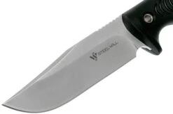 Steel Will Roamer 315-1BK Black Fixed Knife -Victorinox || Böker || DMT Sales SWK R315 1BK 03 steel will knives