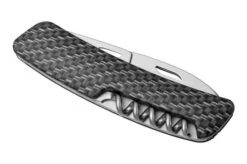 Swiza D03 Swiss Pocket Knife, Carbon Fibre Print -Victorinox || Böker || DMT Sales SZD03 C 05 swiza