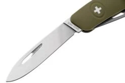 Swiza D03 Swiss Pocket Knife, Olive Wood -Victorinox || Böker || DMT Sales SZD03 O 03 swiza