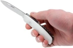 Swiza D03 Swiss Pocket Knife - White -Victorinox || Böker || DMT Sales SZD03 WT 08 swiza szd03 wt 08