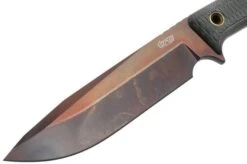 TRC Knives Apocalypse, Elmax Apocalypse Finish, Black Canvas Micarta, Survival Knife -Victorinox || Böker || DMT Sales TI AP AP MICBK 03 trc knives