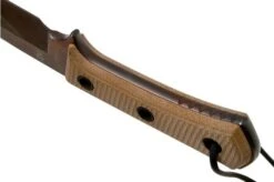 TRC Knives Apocalypse, Elmax Apocalypse Finish 2022 Biohazard Edition, Natural Canvas Micarta, Survival Knife -Victorinox || Böker || DMT Sales TI AP NM APO 04 trc knives