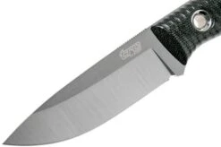 TRC Knives Classic Freedom, Black Canvas Micarta Outdoor Knife -Victorinox || Böker || DMT Sales TI CF MICBK 03 trc knives