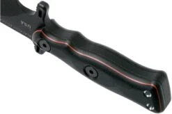 TOPS Knives Operator 7 Blackout Edition OP7-02 Survival Knife -Victorinox || Böker || DMT Sales TK OP7 02 04 tops knives