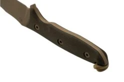 Spartan Blades Moros SB53DEGRNLTN Flat Dark Earth, Green Micarta, Molle-Coyote Sheath, Survival Knife -Victorinox || Böker || DMT Sales USSB53DEGRNLTN 04 spartanblades