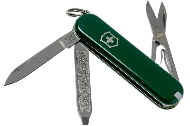 Victorinox Classic SD Green 0.6223.4 Swiss Pocket Knife 3 Victorinox Classic SD Green 0.6223.4 Swiss Pocket Knife