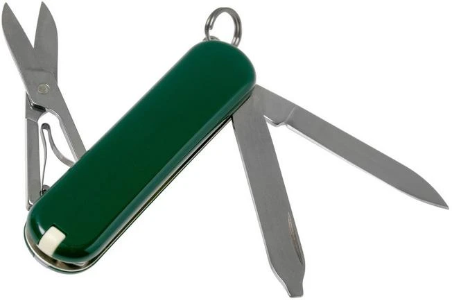 Victorinox Classic SD Green 0.6223.4 Swiss Pocket Knife 4 Victorinox Classic SD Green 0.6223.4 Swiss Pocket Knife - Image 2
