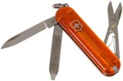 Victorinox Classic SD Translucent Colours, Fire Opal 0.6223.T82G Swiss Pocket Knife