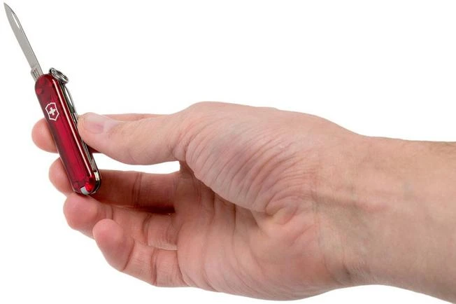 Victorinox Classic SD Translucent Red 0.6223.T Swiss Pocket Knife 13 Victorinox Classic SD Translucent Red 0.6223.T Swiss Pocket Knife - Image 11