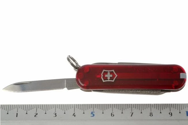 Victorinox Classic SD Translucent Red 0.6223.T Swiss Pocket Knife 14 Victorinox Classic SD Translucent Red 0.6223.T Swiss Pocket Knife - Image 12