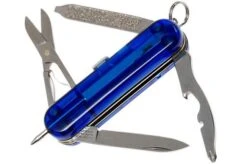 Victorinox Midnite Manager, Swiss Pocket Knife, Transparant Blue -Victorinox || Böker || DMT Sales VT0 6366 T2 02 victorinox vt0 6366 t2 02