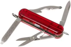 Victorinox Midnite Manager, Swiss Pocket Knife, Transparant Red -Victorinox || Böker || DMT Sales VT0 6366 T 02 victorinox vt0 6366 t 02