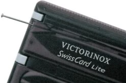 Victorinox SwissCard Lite Black Translucent - 0.7333.T3 -Victorinox || Böker || DMT Sales VT0 7333 T3 03 victorinox