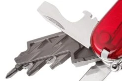 Victorinox CyberTool With 29 Functions, Transparent Red -Victorinox || Böker || DMT Sales VT1 7605 T 02 victorinox 7605 cyber tool 29 d2