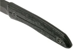 WE Knife Reazio 921B Black Stonewashed, Shredded Carbon Fibre, Toni Tietzel Design -Victorinox || Böker || DMT Sales WK921B 05 we knife