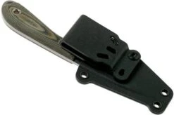 White River Knives M1 Caper Black & OD Linen Micarta Fixed Knife, Kydex Sheath -Victorinox || Böker || DMT Sales WRCPR LBO 07 white river knives