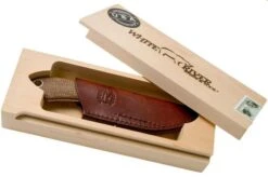 White River Knives Sendero Bush Hunting Knife Natural Burlap Micarta, Jerry Fisk Design -Victorinox || Böker || DMT Sales WRJF SB BNA 08 white river knives