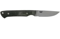 White River Knives Small Game Knife Black Burlap Micarta Hunting Knife, Owen Baker Jr. Design -Victorinox || Böker || DMT Sales WRSG BBL 02 white river knives